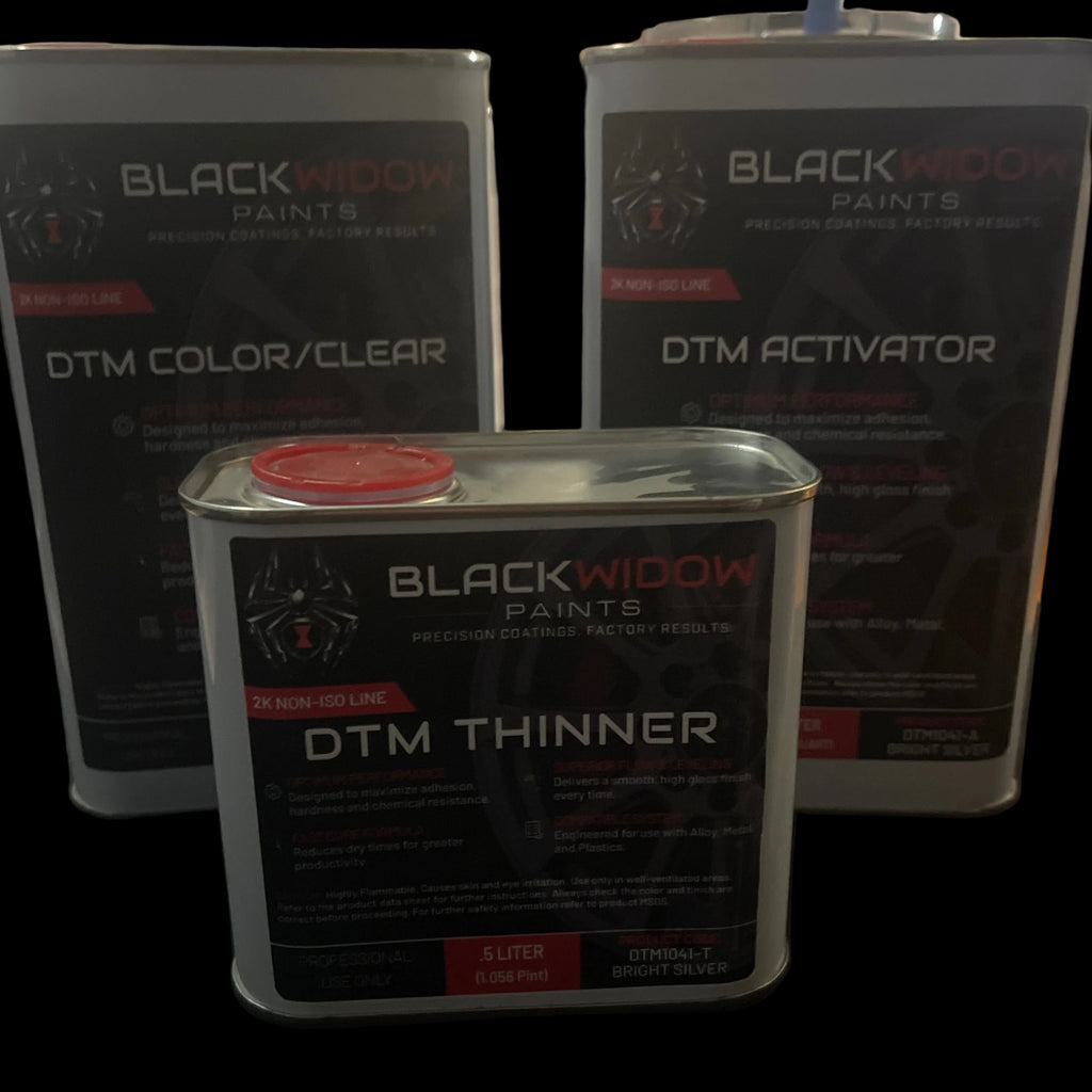 DTM1041K-BRIGHT SILVER 2K NON-ISO DIRECT TO METAL FAST 2.5L Kit