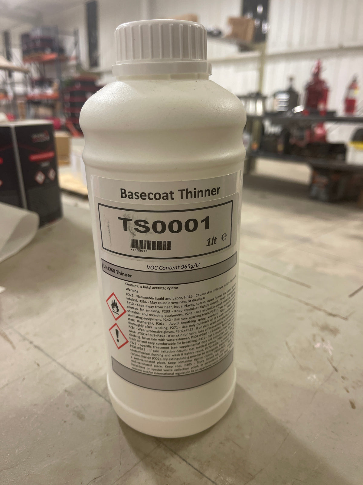 TS0001 Basecoat Thinner - 1 Liter