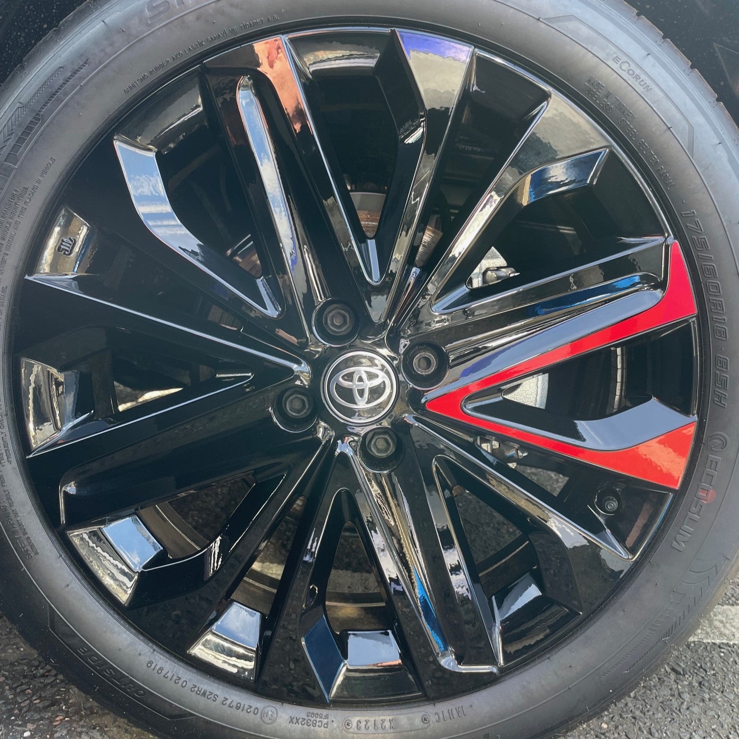 Gloss Black Wheel